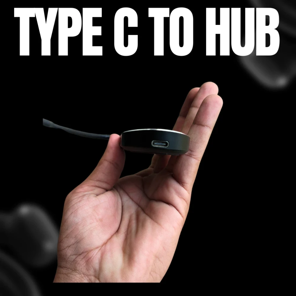 PIHEN Type-C Hub (HDMI, USB 3.0x2, PD, TF, Alloy)