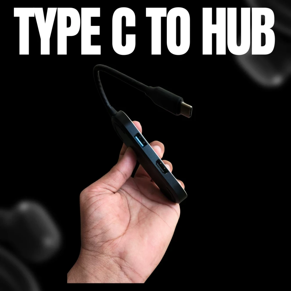 PIHEN Type-C Hub (HDMI, USB 3.0x2, PD, TF, Alloy)