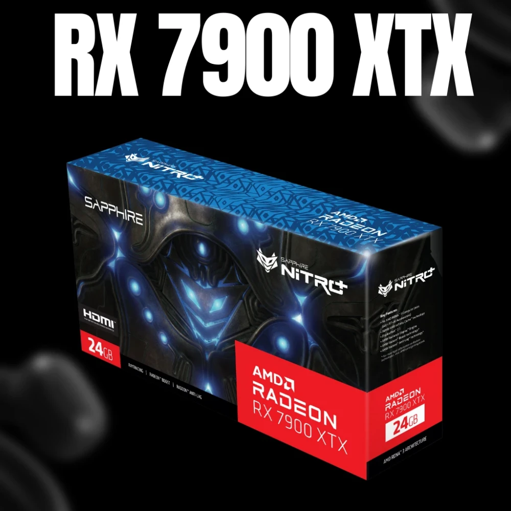 SAPPHIRE NITRO+ AMD Radeon RX 7900 XTX Vapor-X 24GB