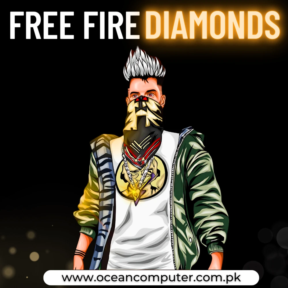 Get Free Fire Diamonds in Pakistan Top up Garena Free Fire Ocean Computer 1 Best Digital Services Provider in Pakistan